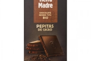 CHOCOLATE 70% CACAO CON PEPITAS DE CACAO OXFAM